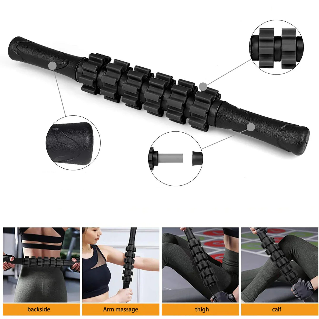 6-in-1 Yoga Training Set Foam Roller